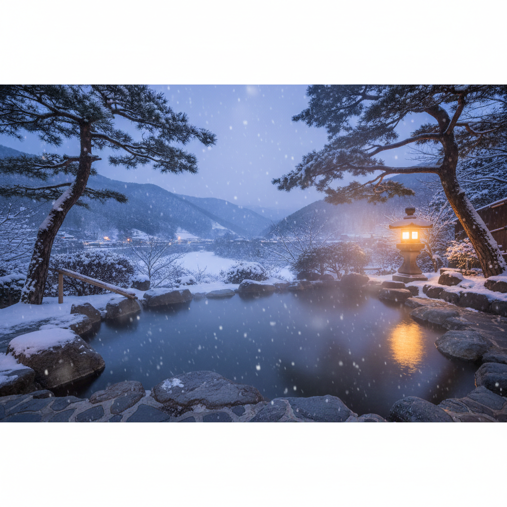 鬼怒川の雪はいつから?積雪と路面凍結を徹底解説