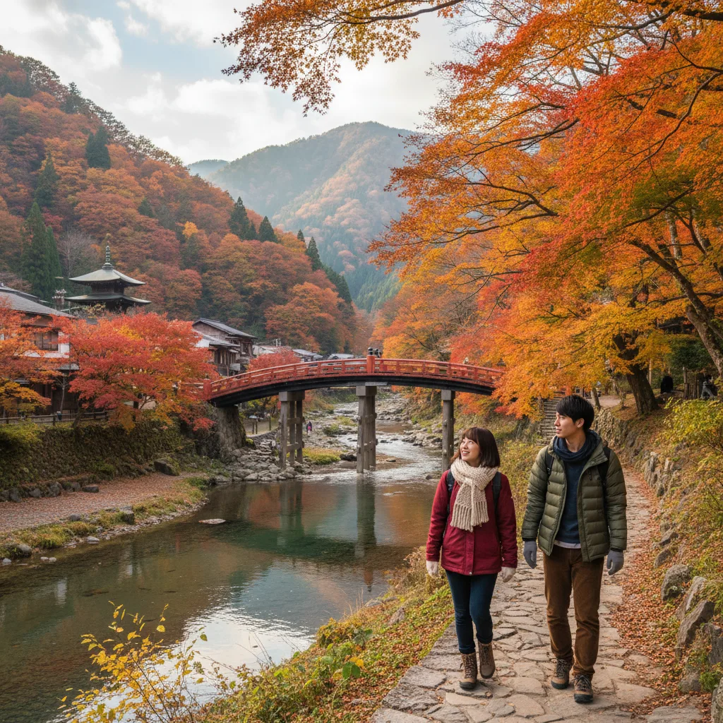 ## 香嵐渓の紅葉時期に知る気温と服装の基本