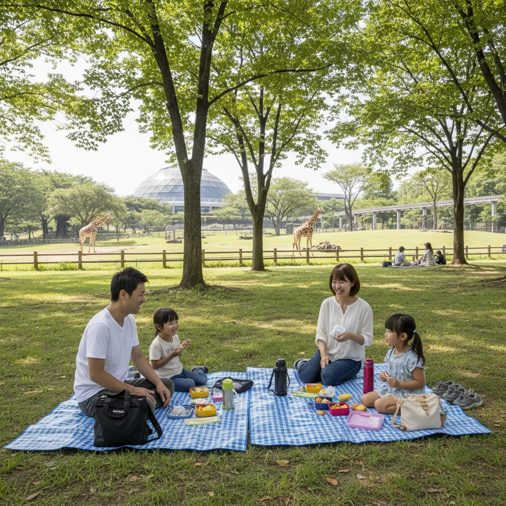 ## 多摩動物公園のランチ持ち込みは公式OK!場所とルール