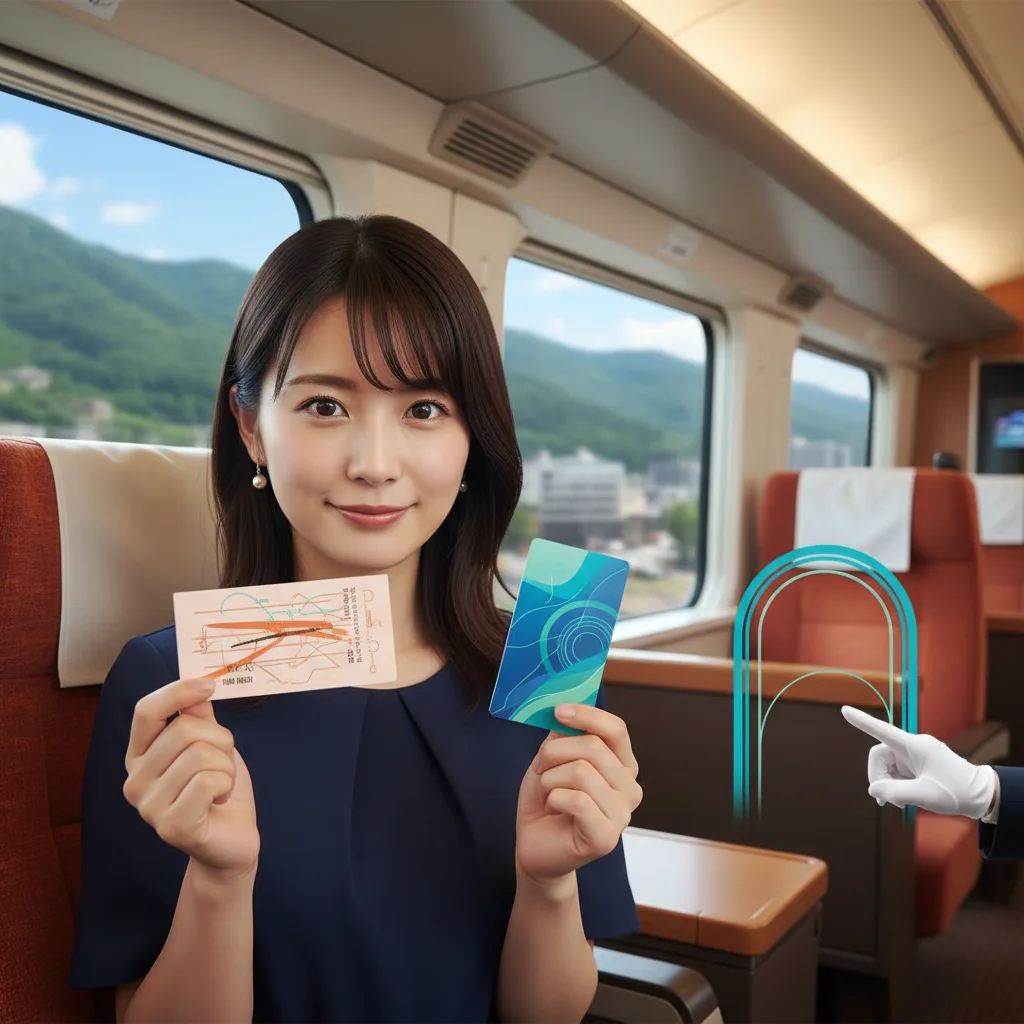 ## ロマンスカー乗車券とsuica利用の基本ルール