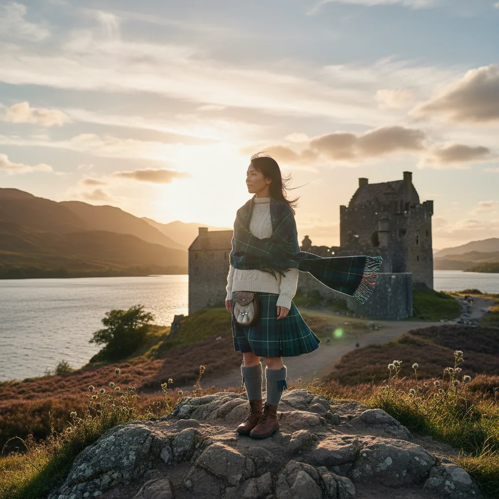 ## スコットランドスカートのなぜ？その歴史と文化を紐解く