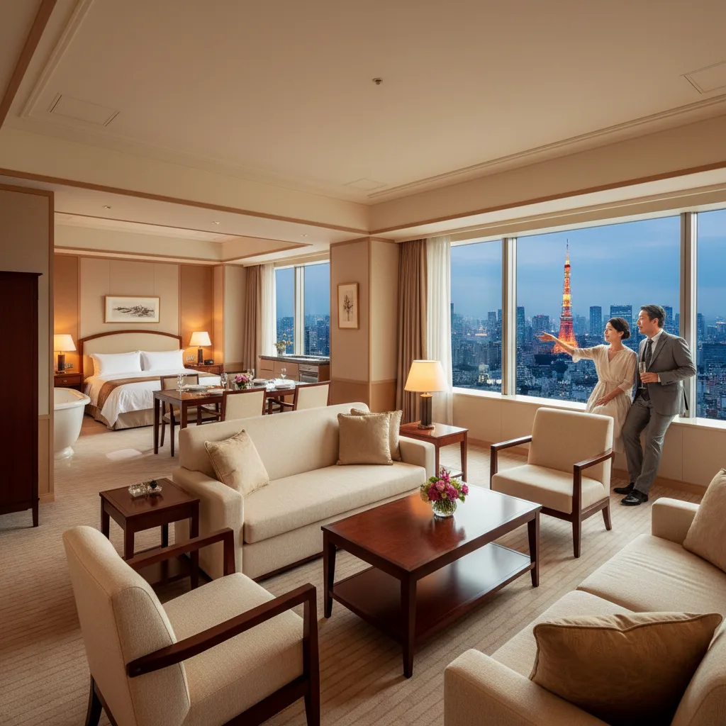 ## 帝国ホテルで一番高い部屋の値段は?最高級スイートを解説