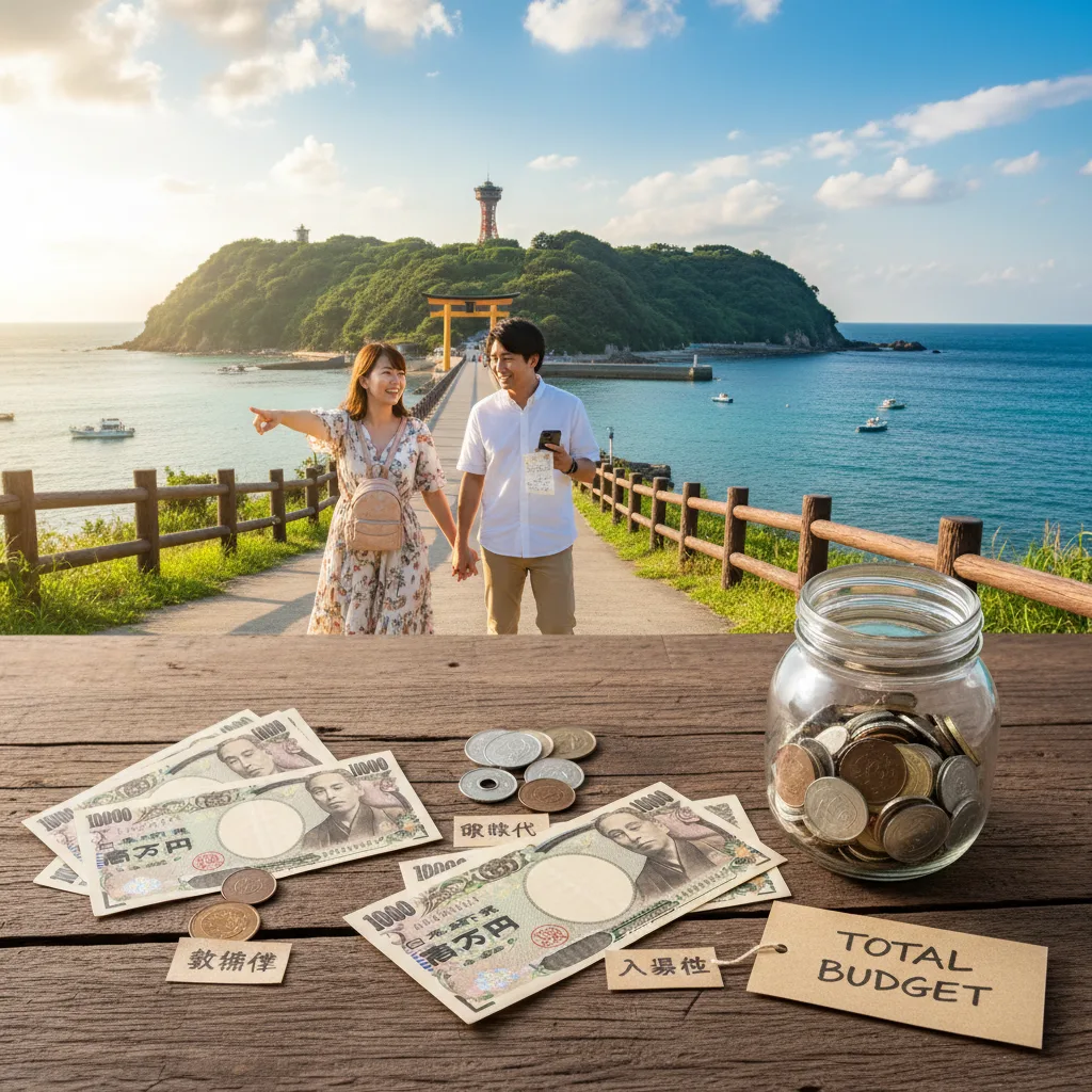 ## 江ノ島日帰り予算の基本！総額と内訳