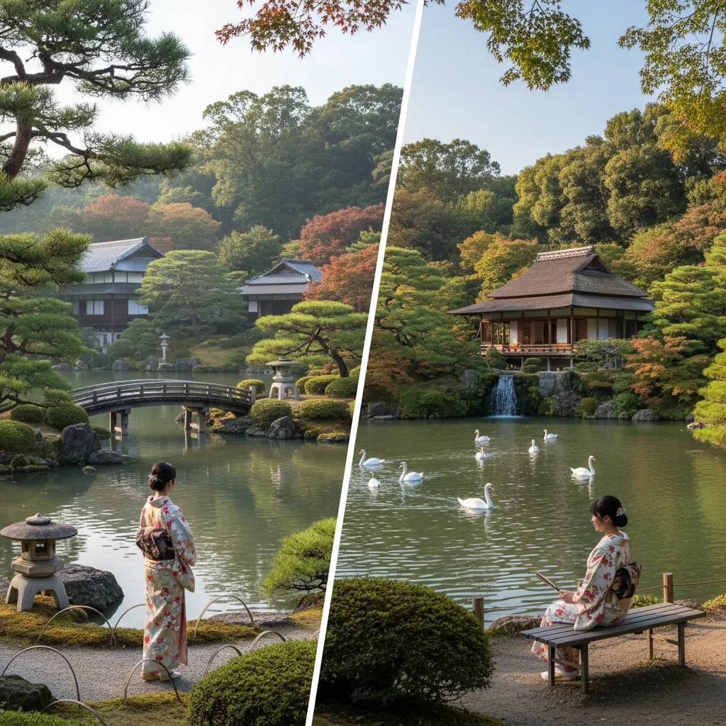 ## 徳川園と白鳥庭園どっち？基本情報を徹底比較