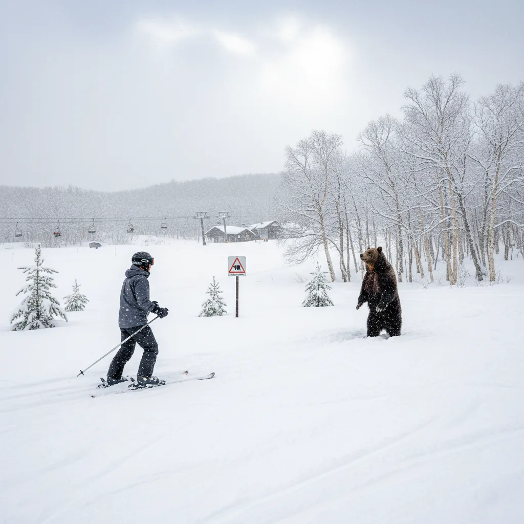 ## ニセコのスキー場における熊との遭遇可能性と安全性