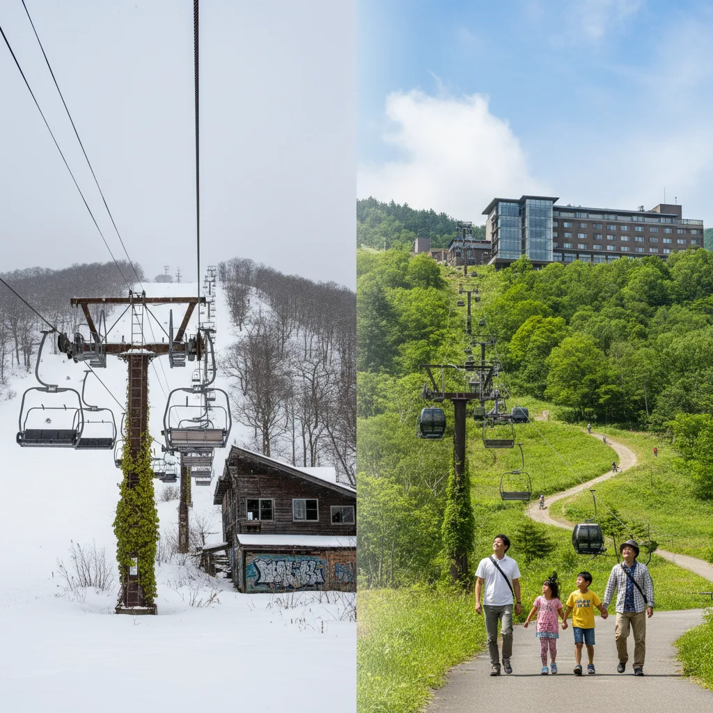 ## 閉鎖から現在へ、ニセコ ワイス スキー場の軌跡