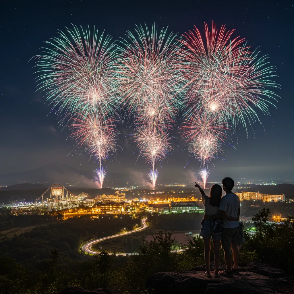 ## 決定版!ルスツリゾート花火の穴場スポット