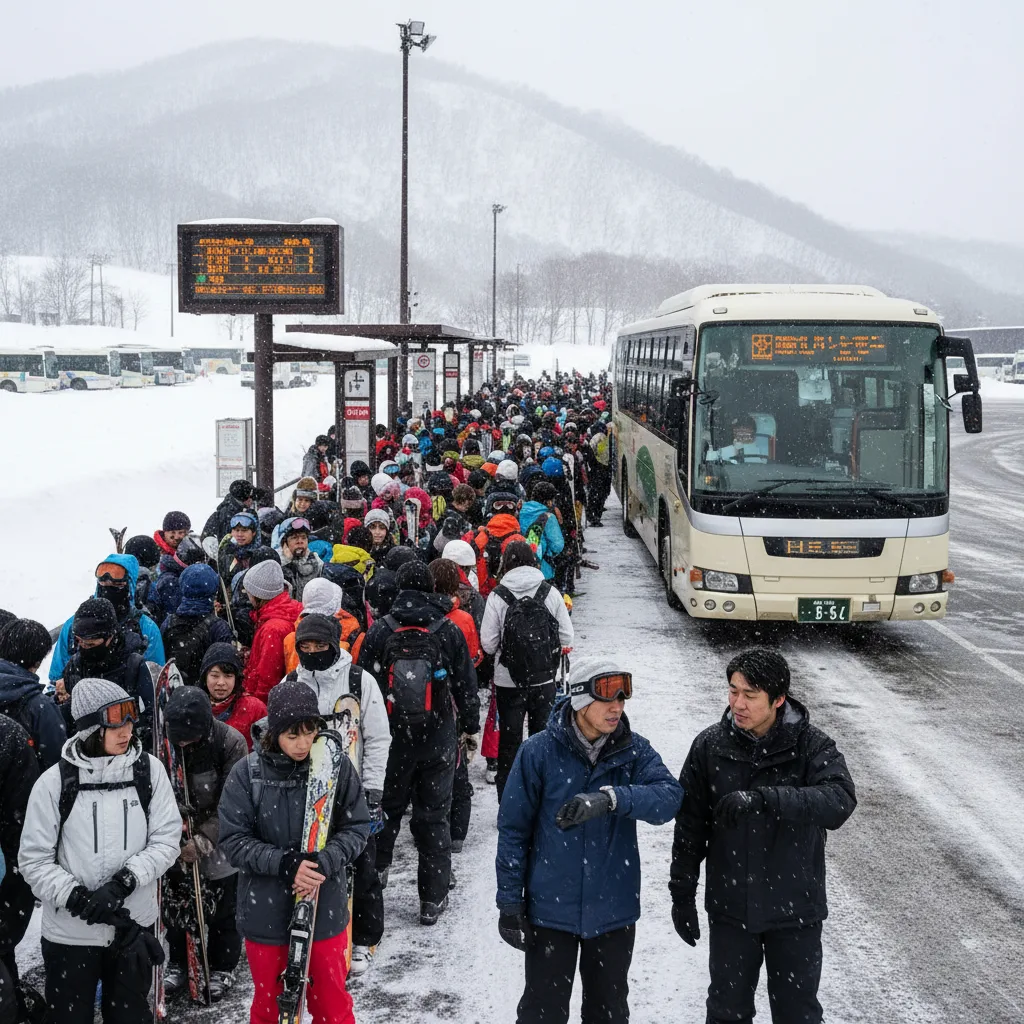 ## 札幌国際スキー場バス乗れない問題の原因と事前対策