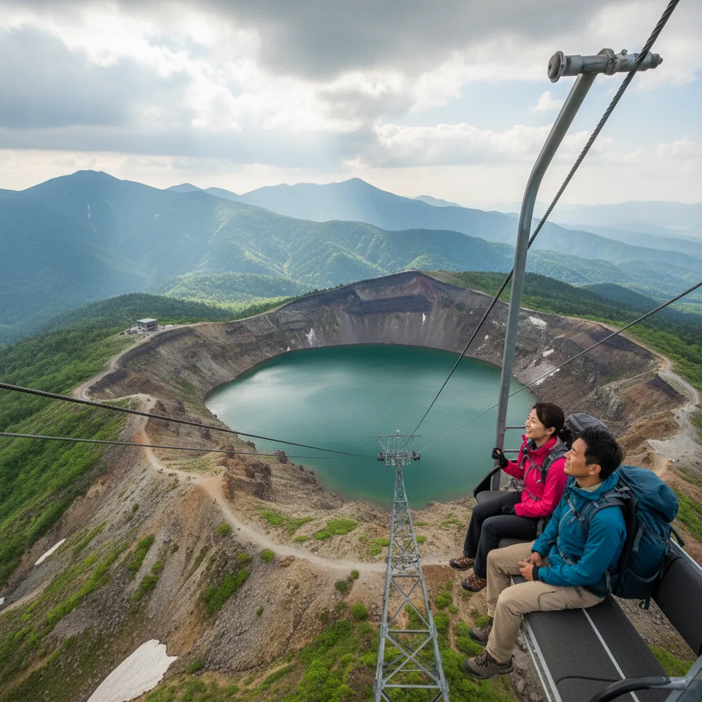 ## 蔵王のお釜へロープウェイで行くアクセス完全ガイド