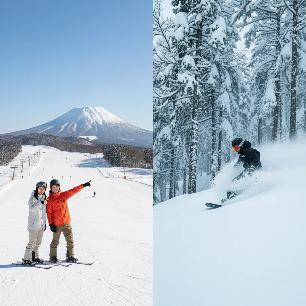 ## アルツ磐梯と猫魔どっち?2つのエリアの顔を徹底比較