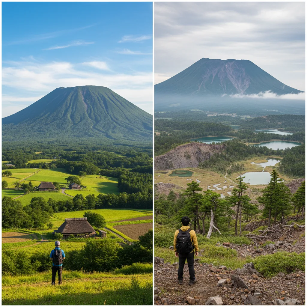 ## 一目でわかる！表磐梯と裏磐梯の大きな違い