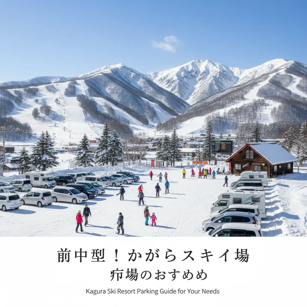 ## 目的別！かぐらスキー場 駐車場のおすすめ
