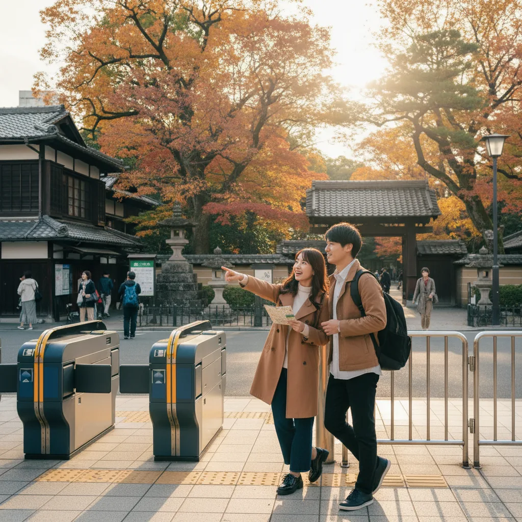 ## 駒込駅の改札を出て六義園観光!役立ち情報