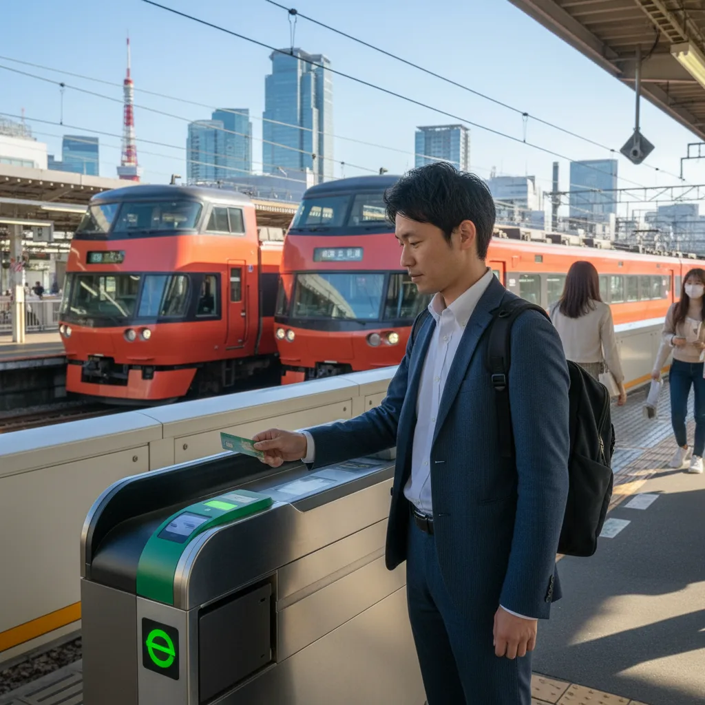 ## 便利なロマンスカー乗車券 suicaの活用術