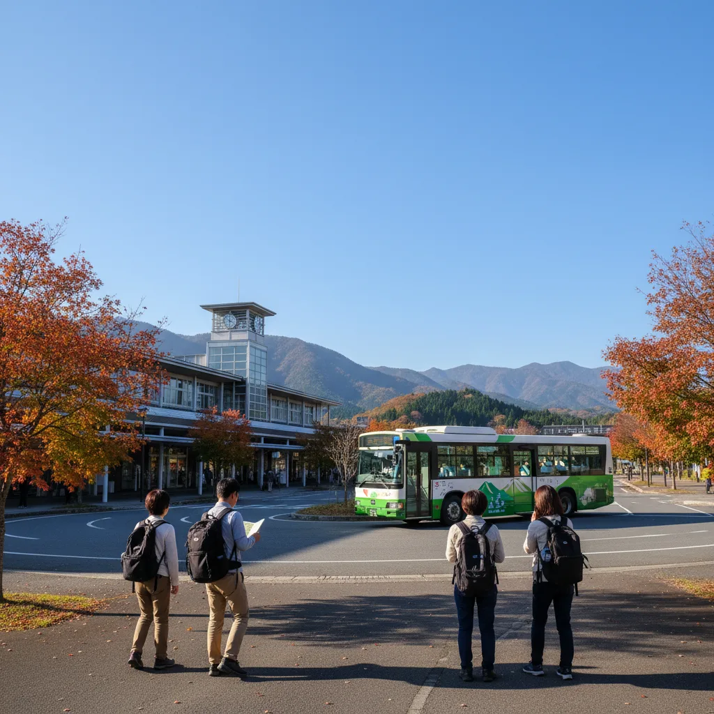 ## 那須塩原駅発、バスで行くべき観光と徒歩散策のコツ