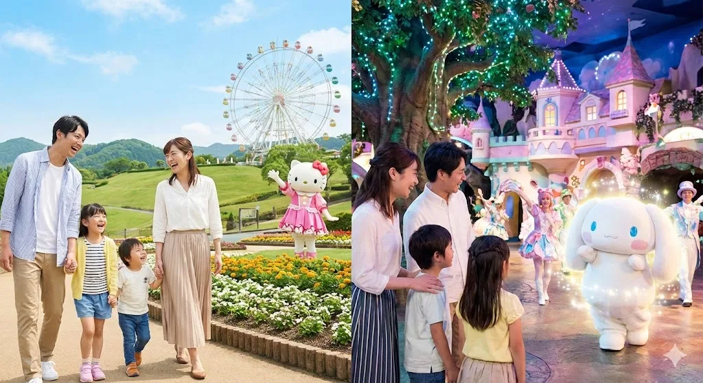 目的別！ハーモニーランドとピューロランドの違いで選ぶ