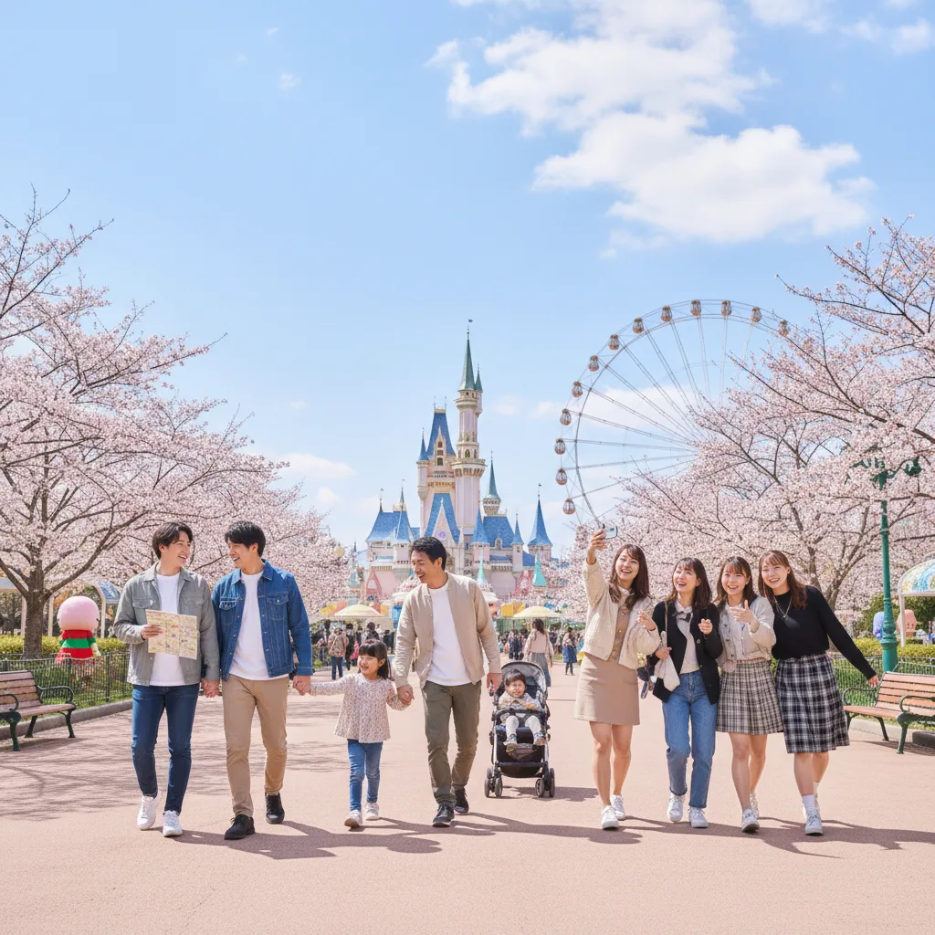 ## 同行者・状況別ハーモニーランド所要時間