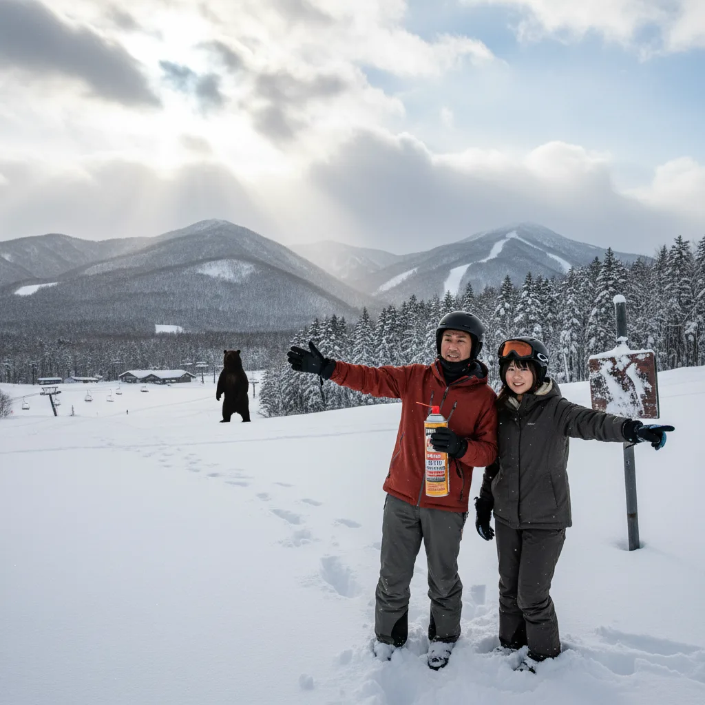 ## 札幌国際スキー場で熊から身を守る知識
