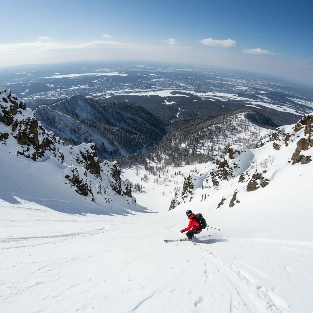 ## サッポロテイネ 北壁の安全な滑り方と攻略法