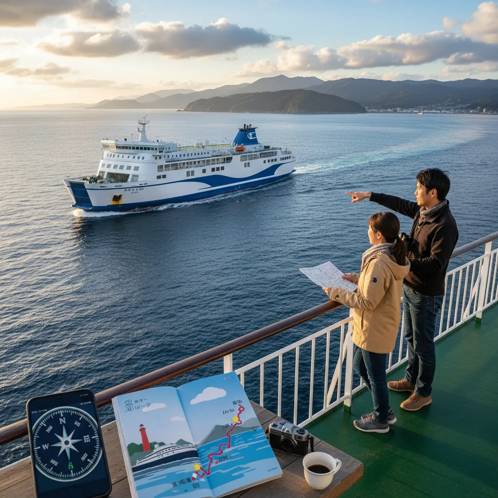 ## 大洗から釧路へのフェリー旅を計画するポイント