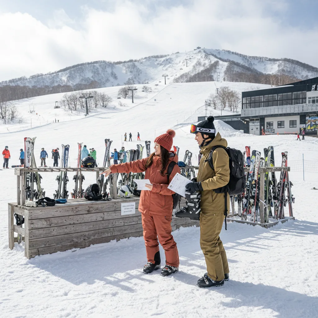 ## 八甲田スキー場レンタル利用時のポイント