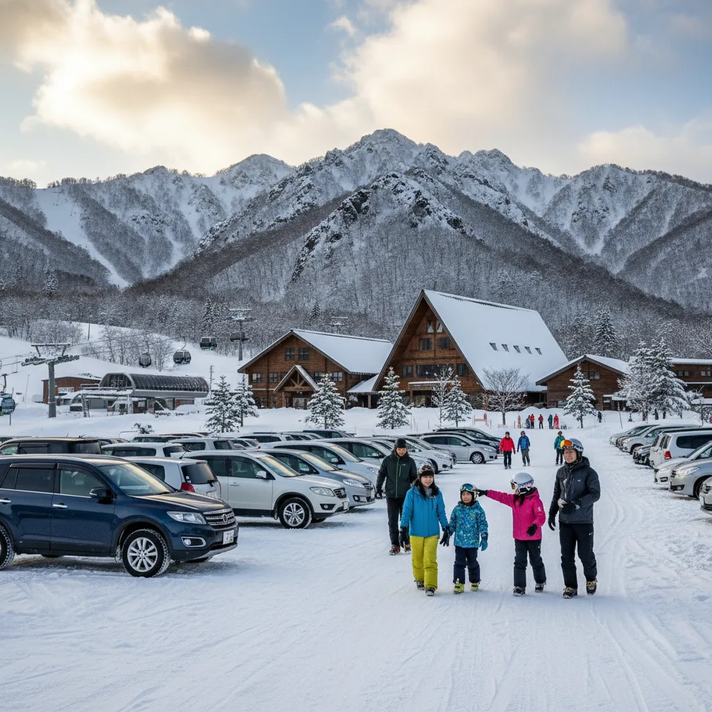 ## 天元台高原スキー場 駐車場の注意点とアクセス情報