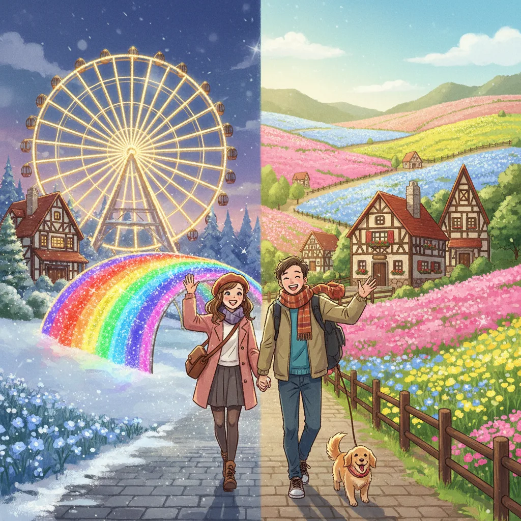 大人も楽しいドイツ村の遊び方！後悔しない回り方