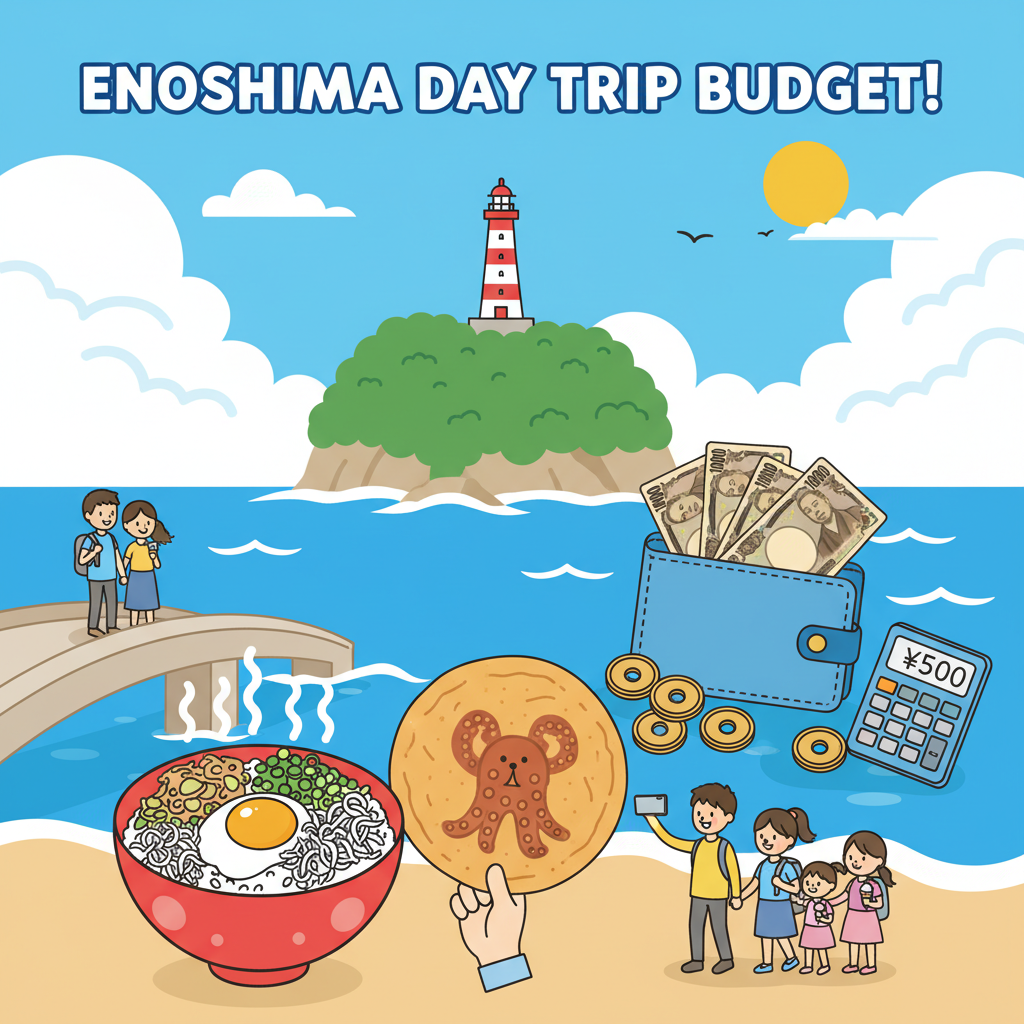 江ノ島の日帰り予算はいくら？シーン別徹底解説