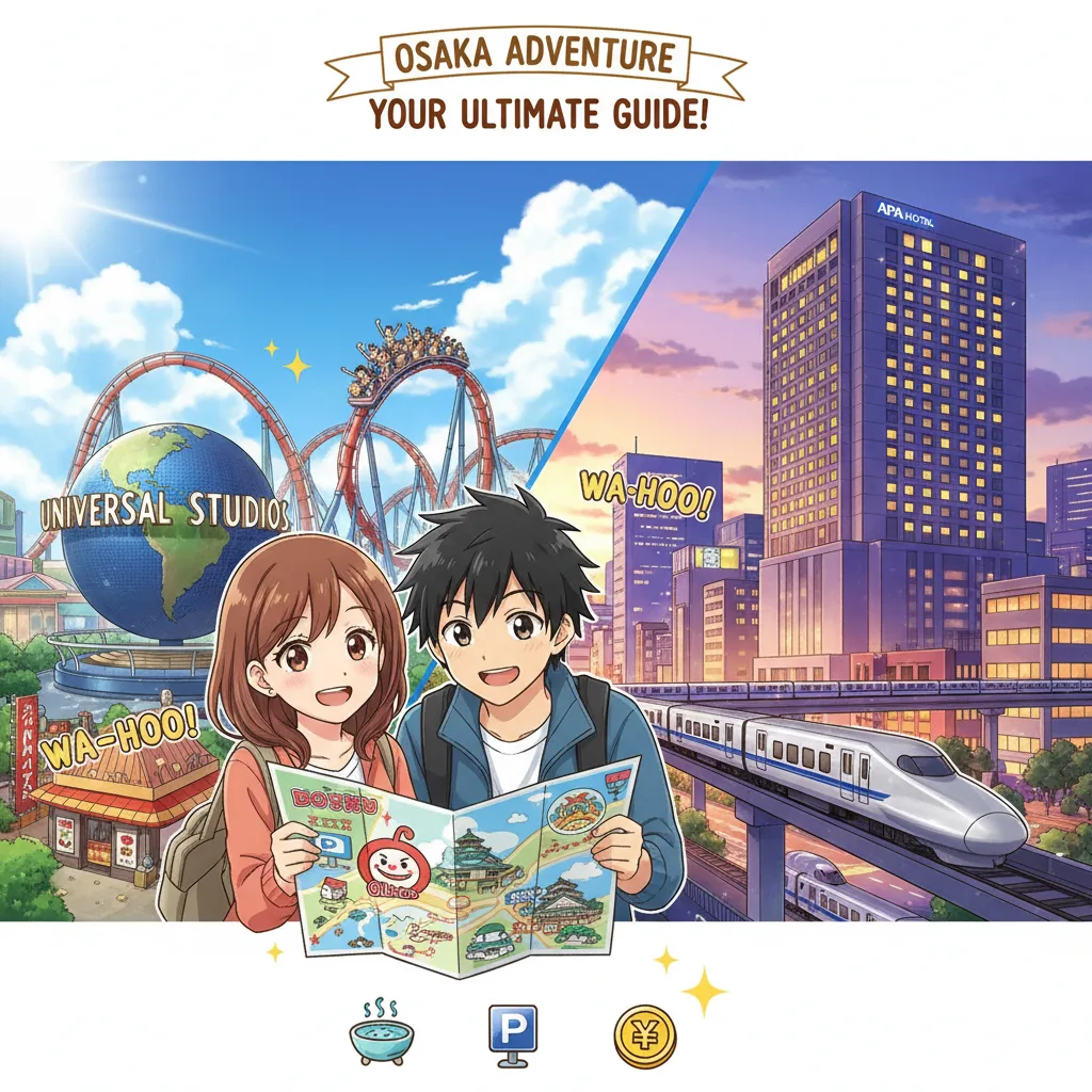 アパホテルでユニバ近くに泊まる！賢い選び方とアクセス術