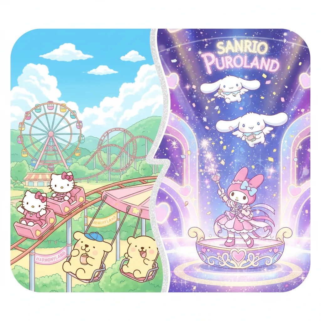 ハーモニーランドとピューロランドの違いは？目的別に徹底比較！