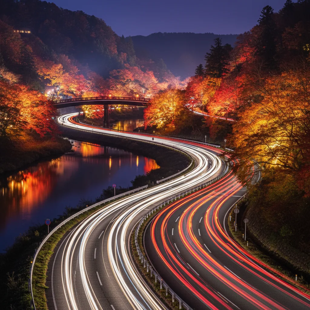 香嵐渓ライトアップ渋滞を攻略!回避テクニックまとめ