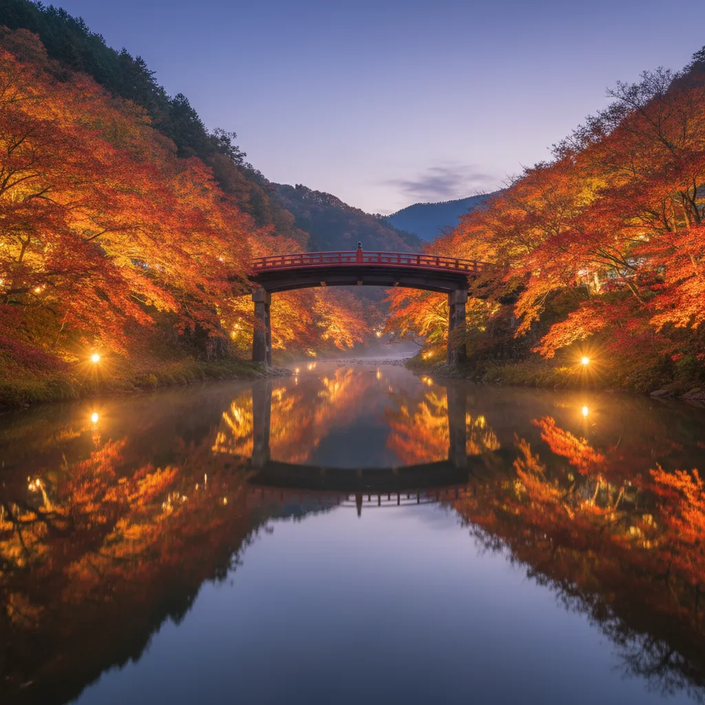 香嵐渓は何時から？見頃やライトアップ時間を解説