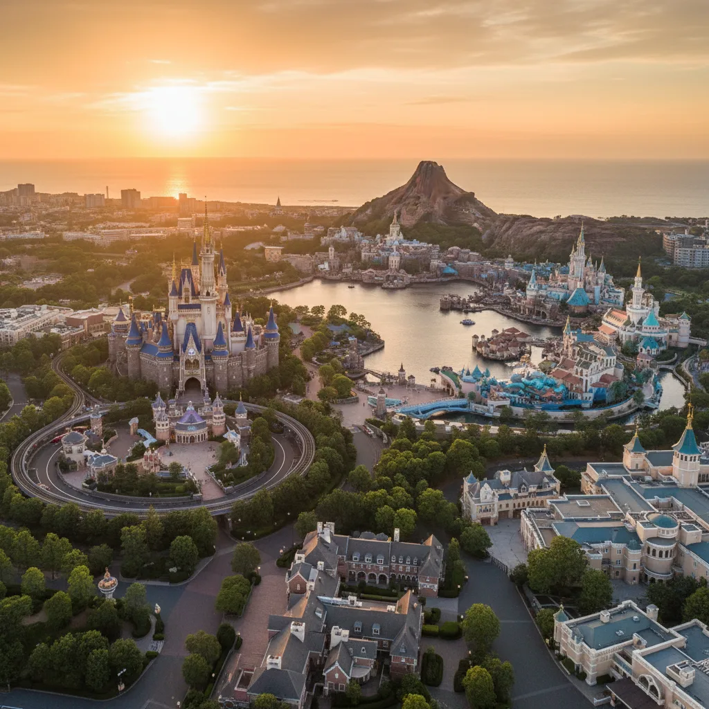 東京ディズニーリゾートの面積は?広さを徹底比較解説!