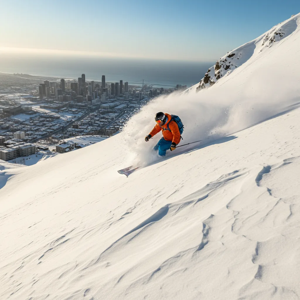 サッポロテイネ北壁は怖い？難易度と安全な滑り方
