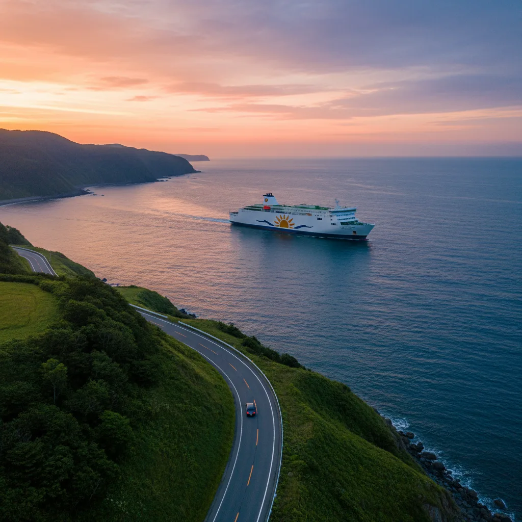 大洗から釧路へフェリーで行く!直行便はない?代替案を解説