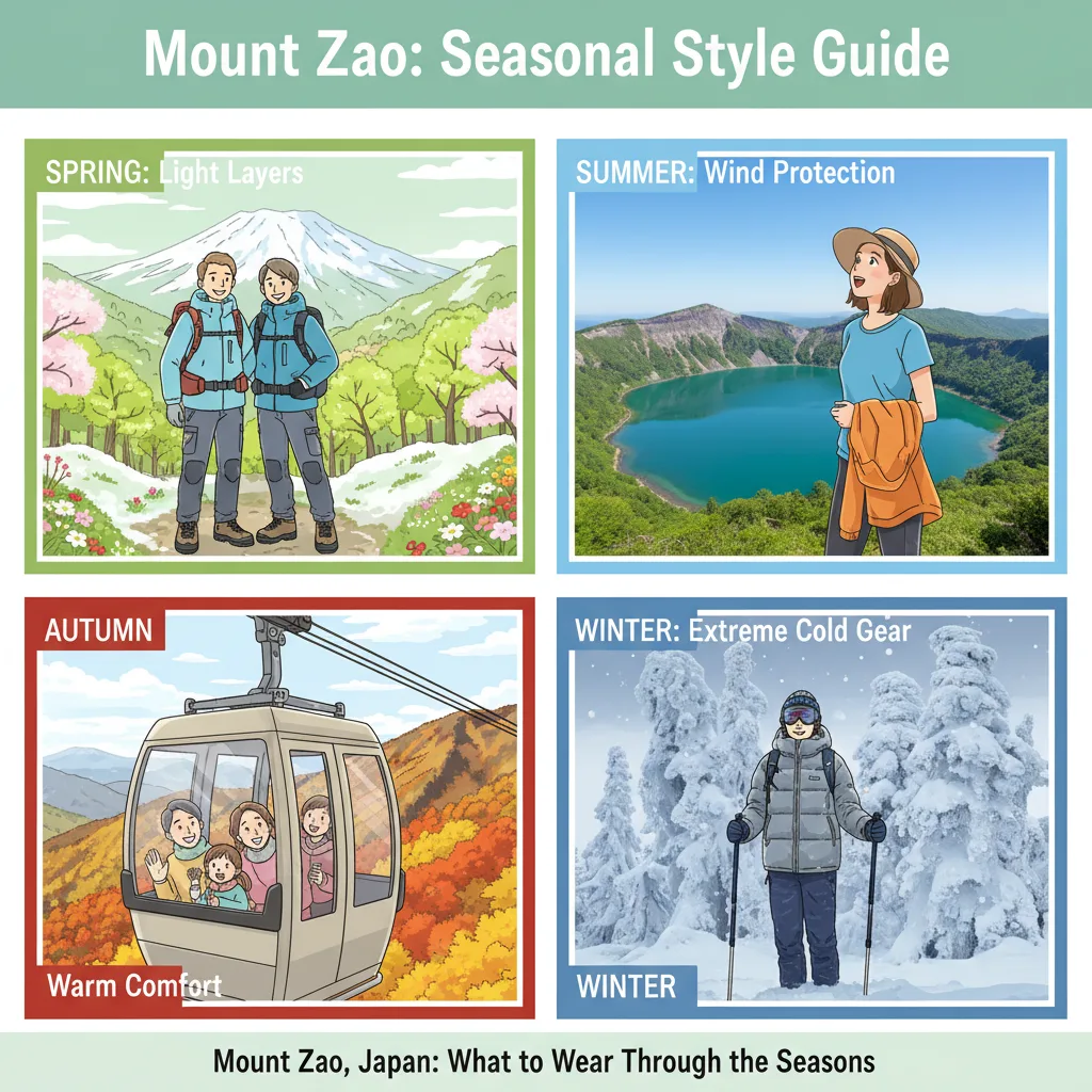 山形蔵王の天気と服装ガイド【季節・場所別】