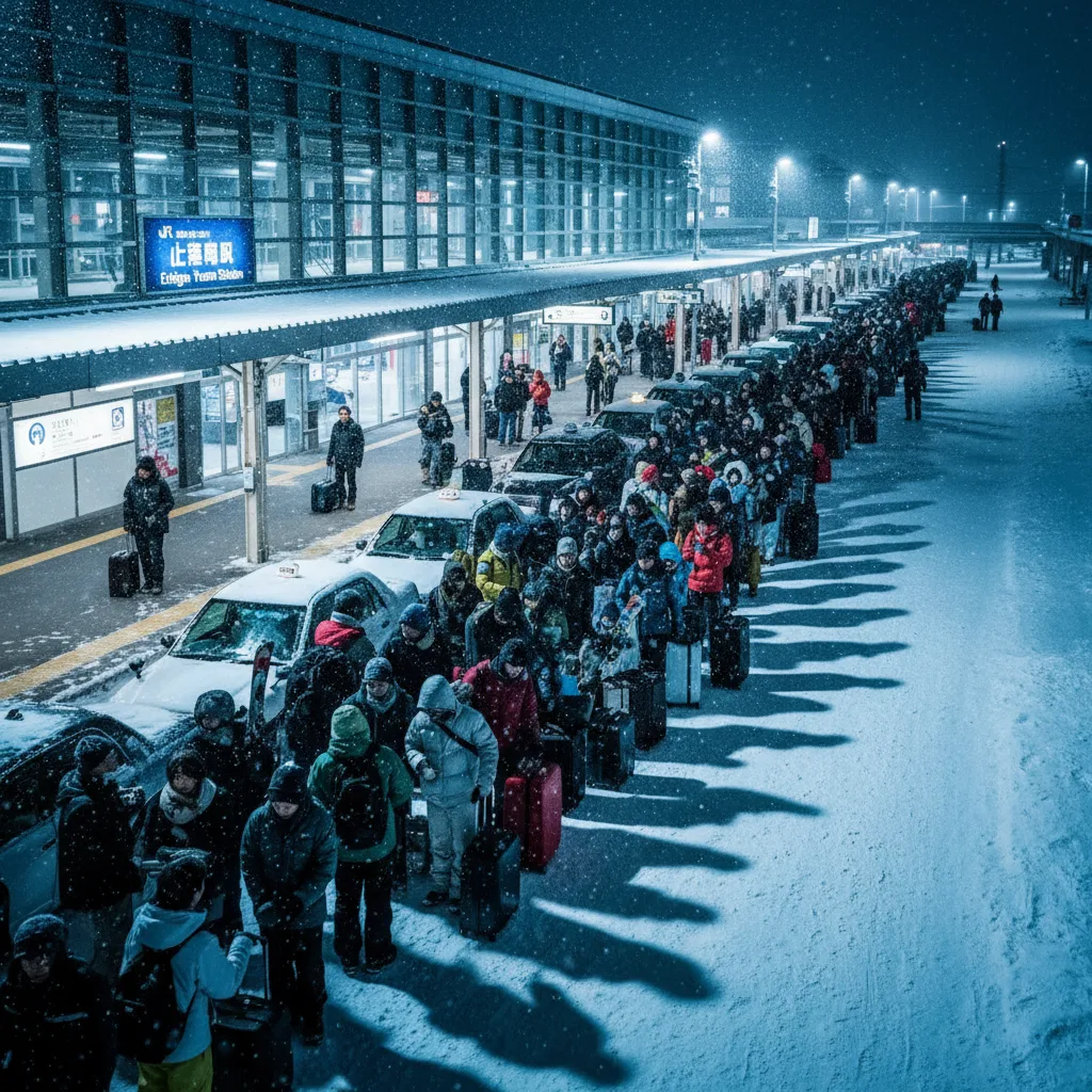 越後湯沢でタクシーが来ない！原因と解決策を全解説