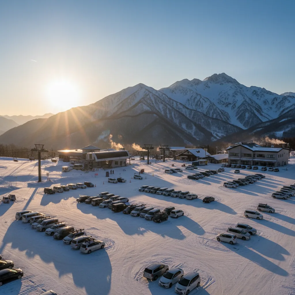 【かぐらスキー場】目的別おすすめ駐車場！料金や混雑回避のコツ