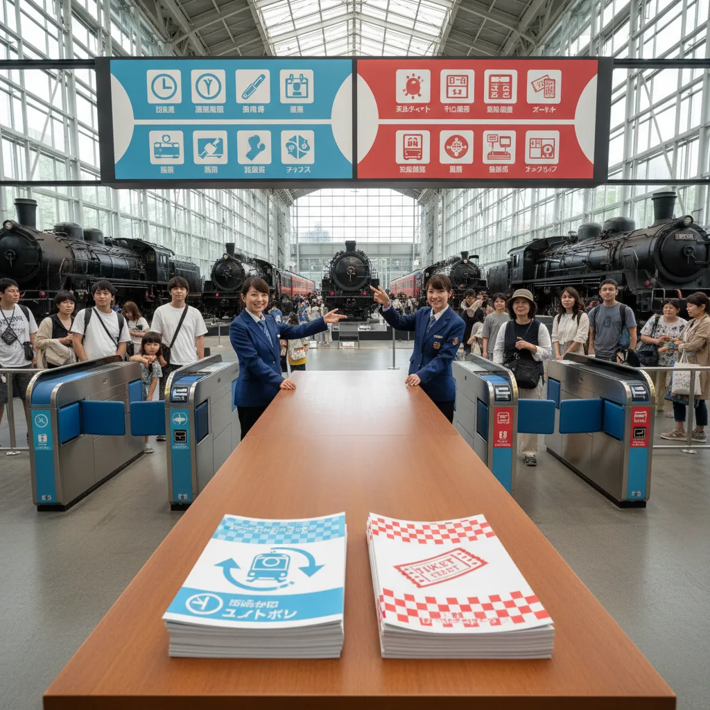 ## 鉄道博物館再入場の基本ルールを徹底比較