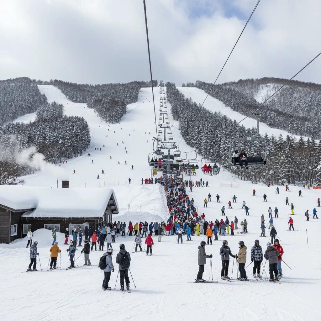 ## 八海山スキー場、混雑のリアルな口コミと評判