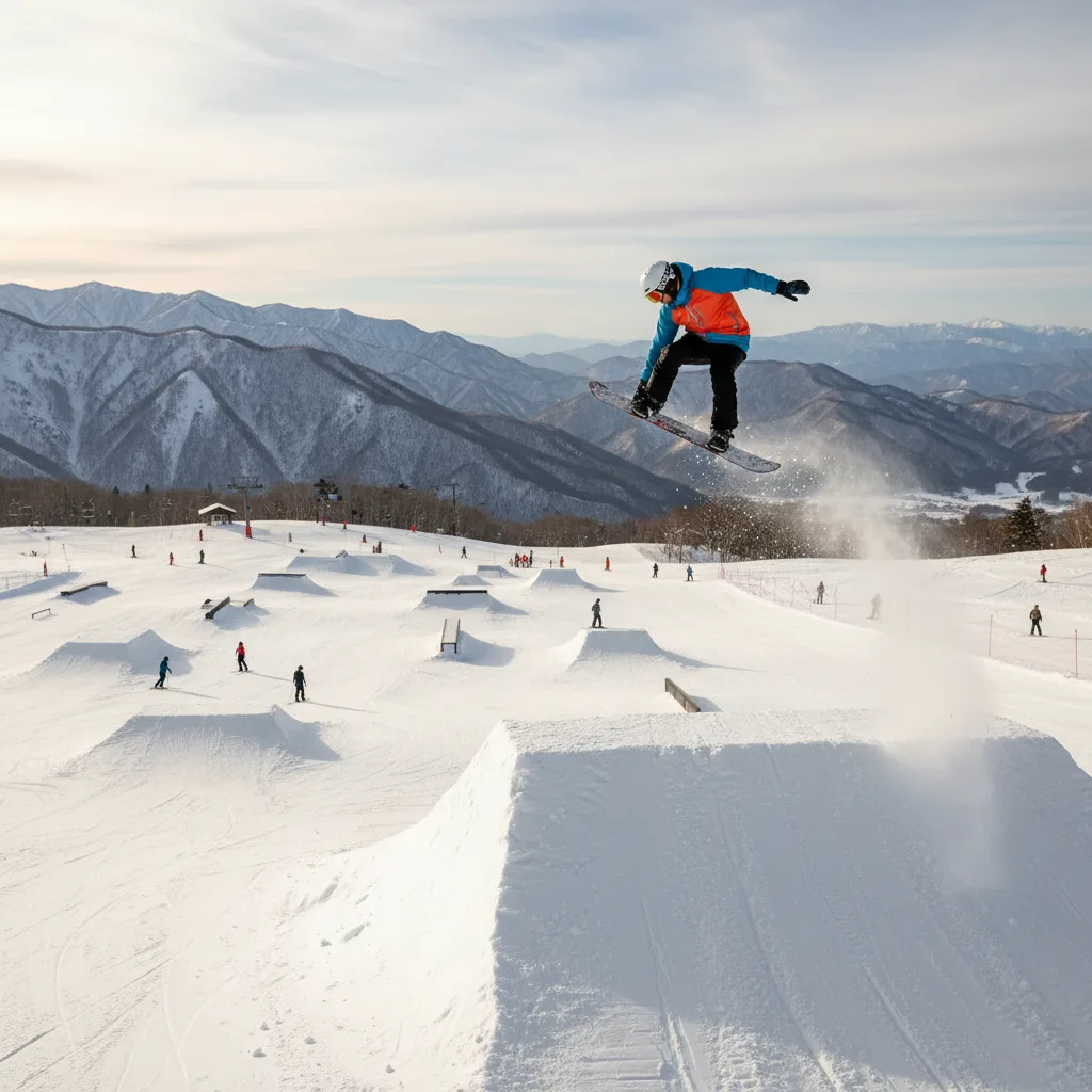 ## 志賀高原パークのキッカー完全攻略ガイド