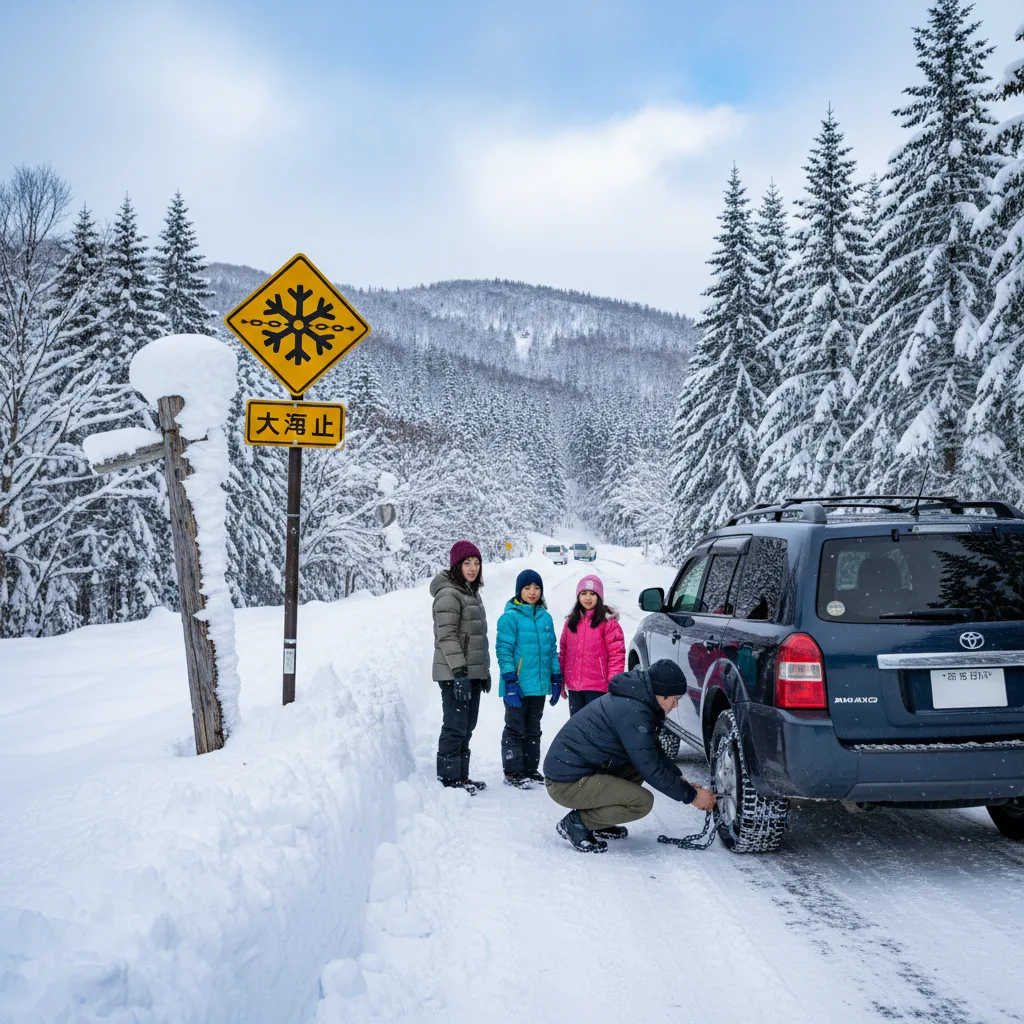 ## 冬の志賀高原チェーン規制を徹底解説