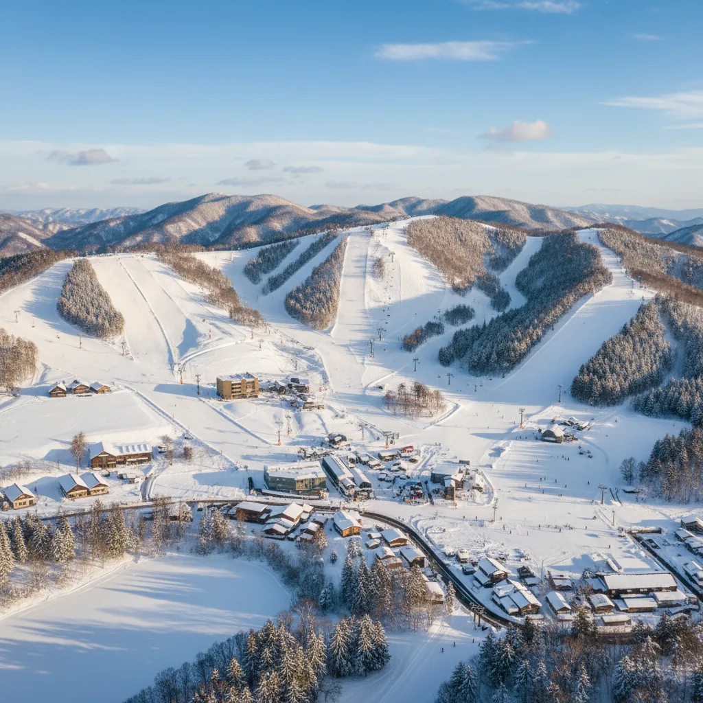 ## 菅平高原スキー場 おすすめエリアの全体像