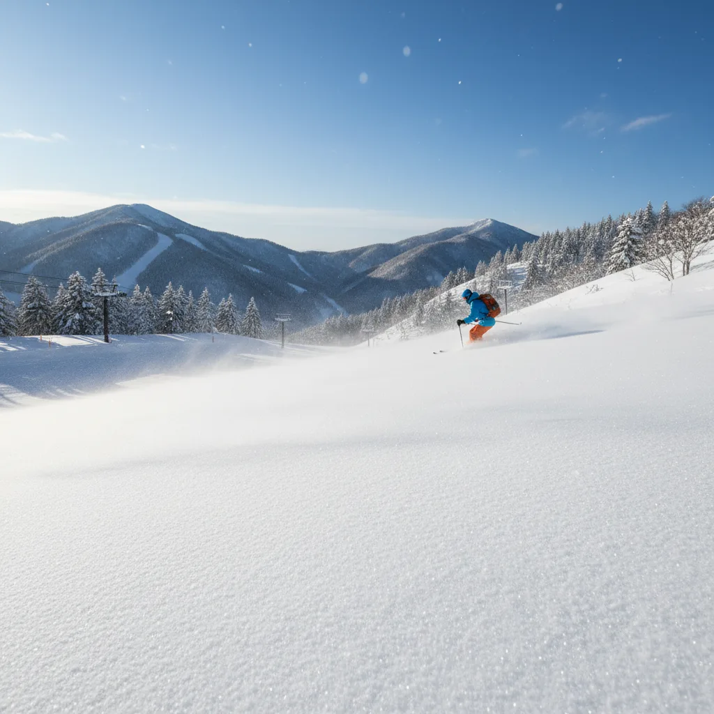 ## 菅平高原スキー場 雪質の秘密は「アスピリンスノー」
