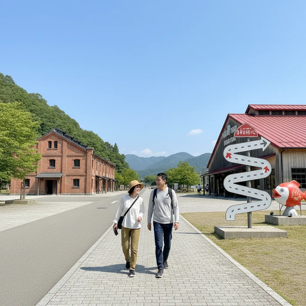 ## 富岡製糸場からめんたいパークへのアクセス完全ガイド