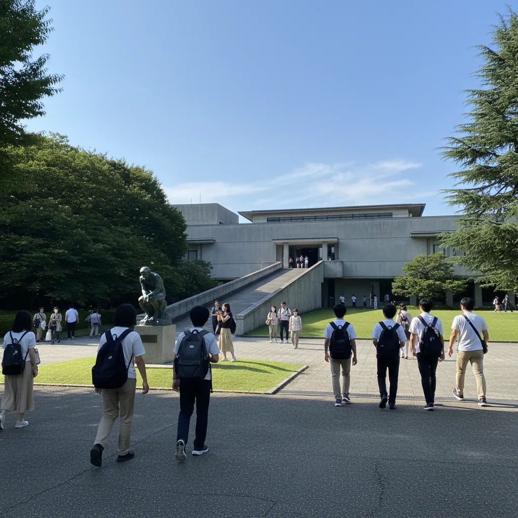 ## 国立西洋美術館 入館料 中学生は本当に無料？