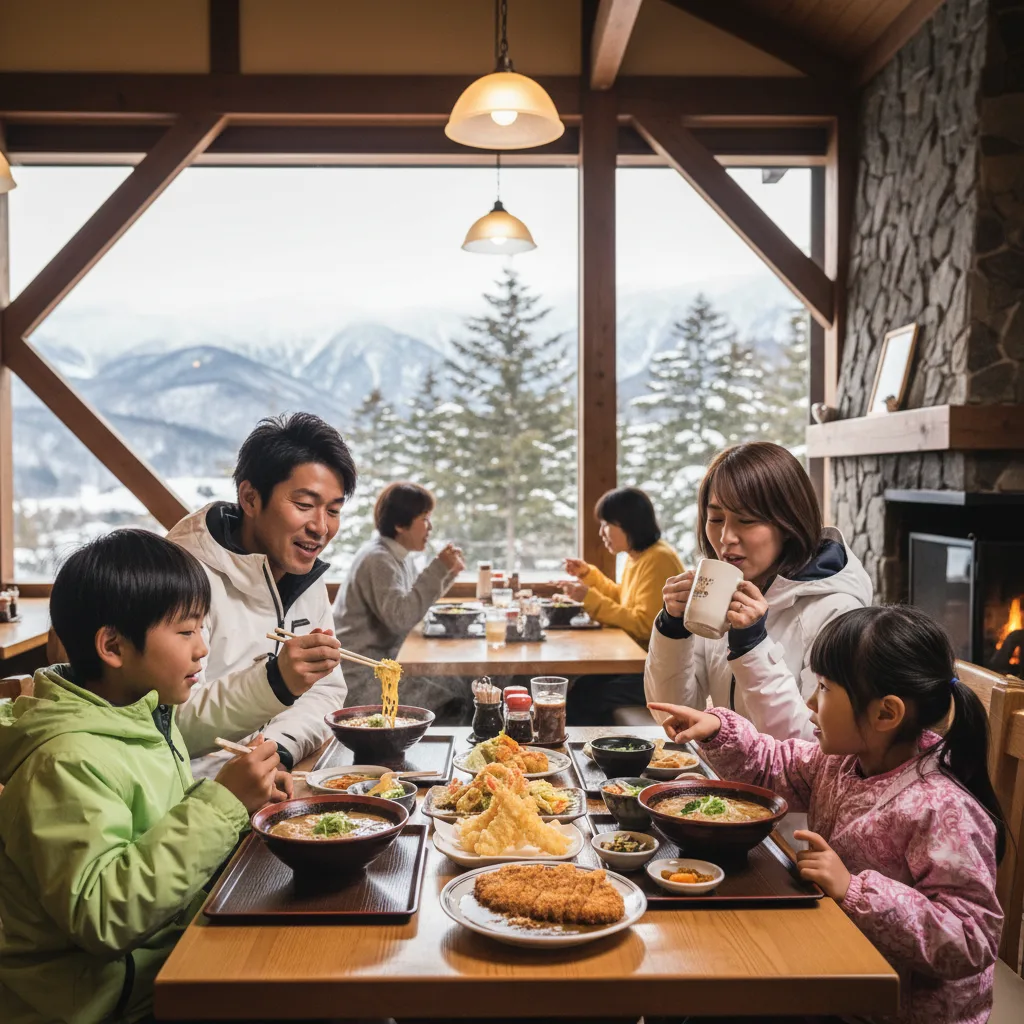 ## シーン別!失敗しない苗場スキー場のご飯選び