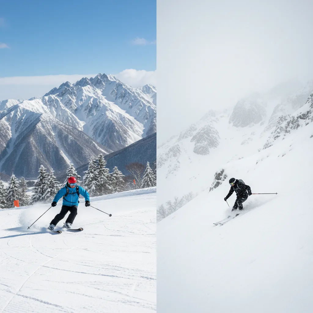 ## 目的別解説｜白馬五竜と八方尾根、あなたにはどっち？