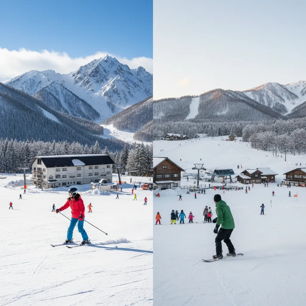 ## 目的別！白馬五竜といいもりの違いと選び方