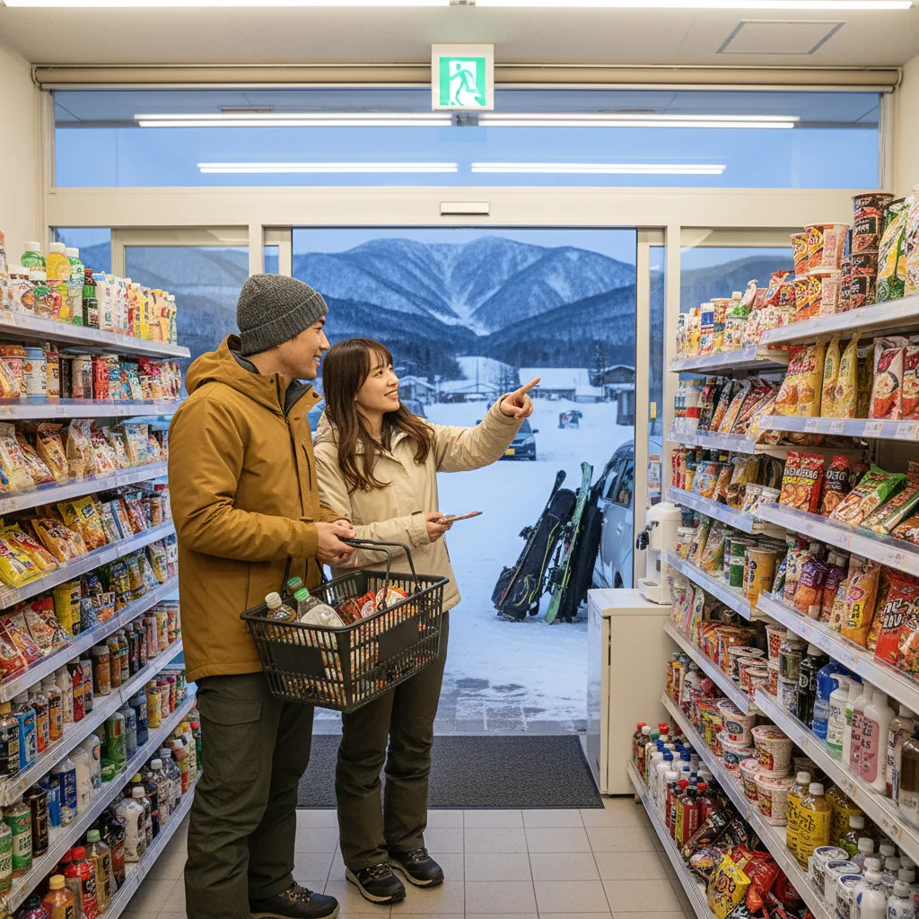 ## 志賀高原スキー場へ行く前のコンビニ・買い出し術